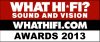 What Hi Fi Awards Winner 2013